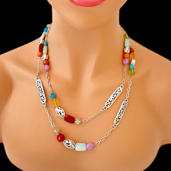 Brighton Jewelry - Brighton Pebble Paradise Adaptable Necklace
From the Pebble Collection